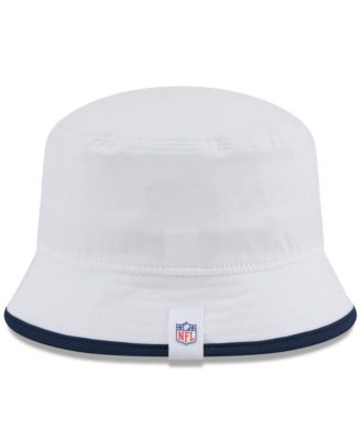 Men's White Denver Broncos 2025 NFL Training Camp Stretch Bucket Hat