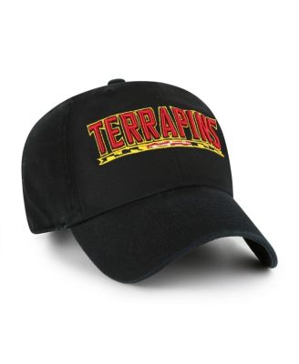 Men's Black Maryland Terrapins Clean Up Adjustable Hat