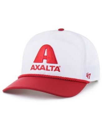 Men's White/Red William Byron Brrr Axalta Rope Hitch Adjustable Hat