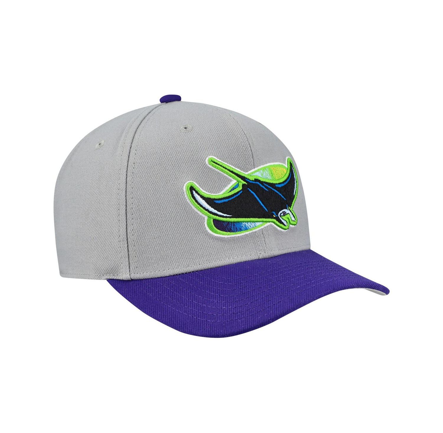 Men's and Women's Gray Tampa Bay Rays Basic Coop Pro Adjustable Hat