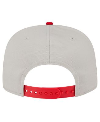Men's Cream Cincinnati Reds Iron Golfer Snapback Hat