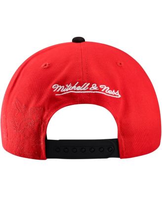 Men's Red/Black Detroit Red Wings May Flowers Pro Crown Adjustable Hat