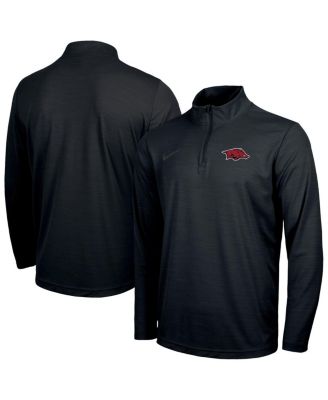 Nike - Men's Black Arkansas Razorbacks Intensity Performance Quarter-Zip Pullover Sweatshirt