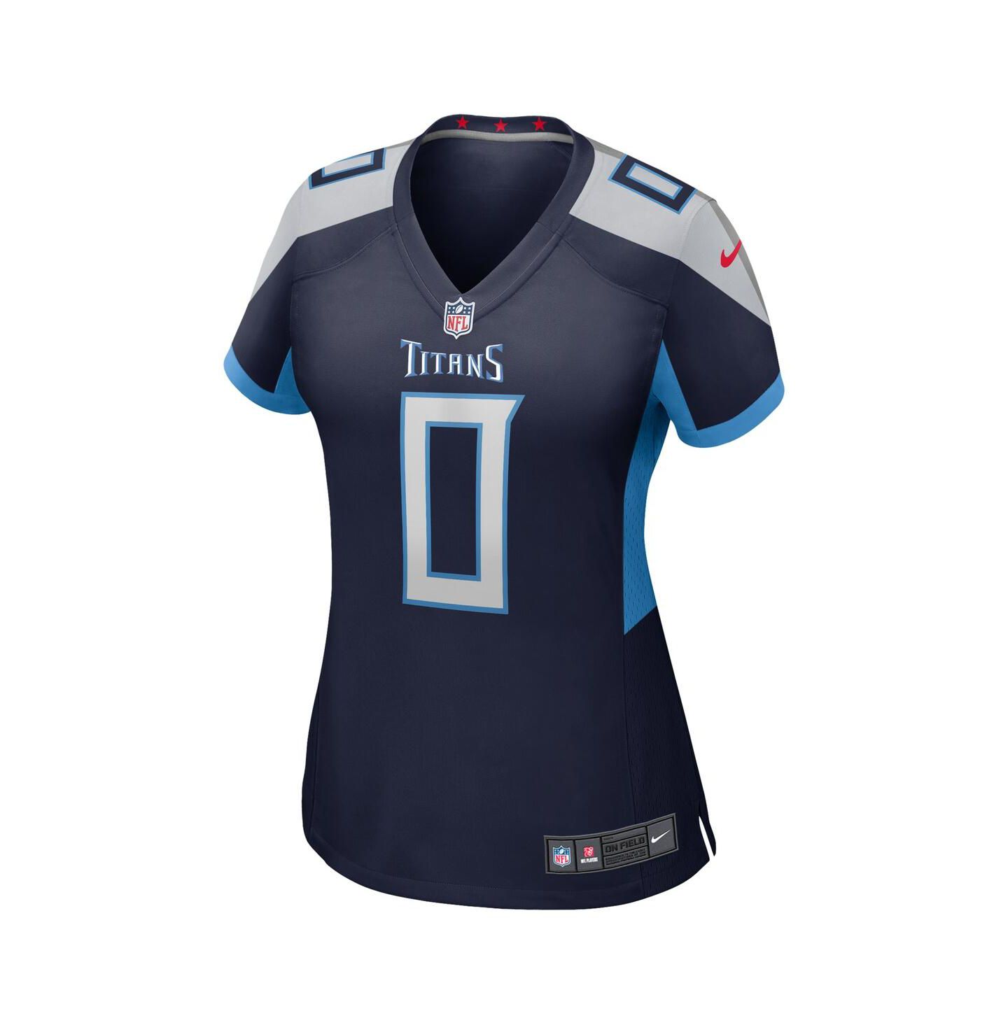 Женский топ Nike Calvin Ridley Navy Tennessee Titans Game Player Jersey — фото 5