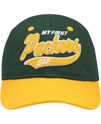 Baby Boys and Girls Green/Gold Green Bay Packers My First Tail Sweep Slouch Flex&nbsp;Hat