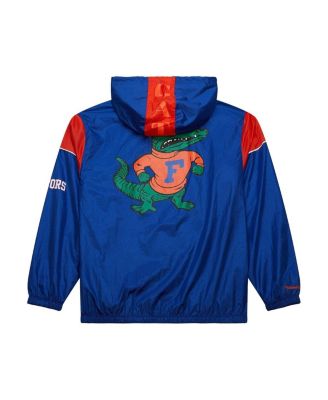 Men's Royal Florida Gators Anorak Vintage Logo Half-Zip Hoodie