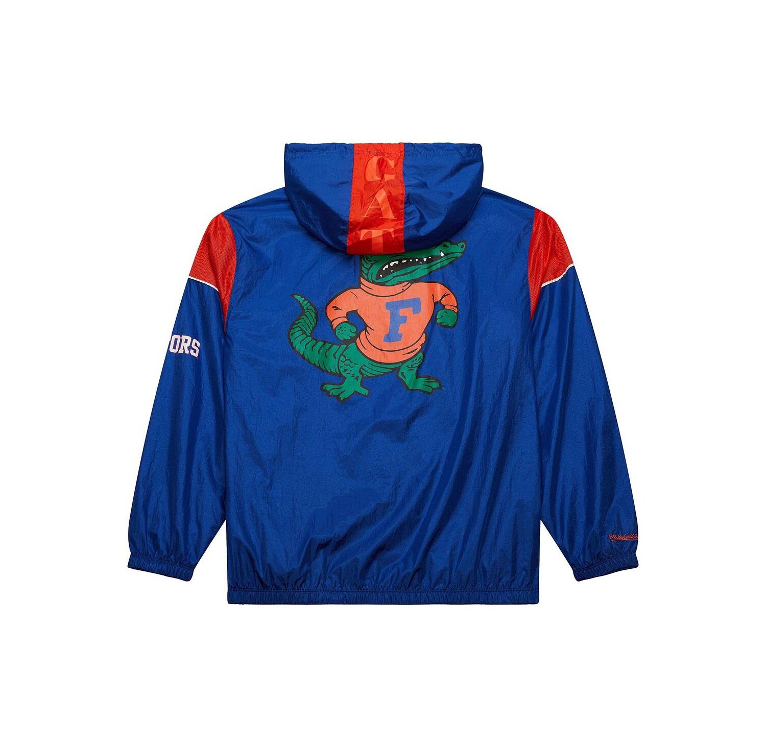 Men's Royal Florida Gators Anorak Vintage Logo Half-Zip Hoodie