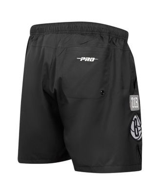 Men's Black Brooklyn Nets Area Code Shorts