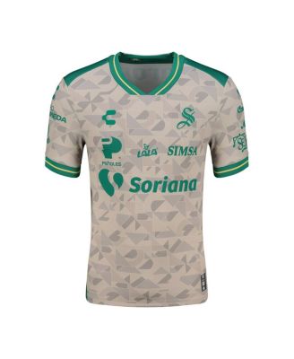 Men's Tan Santos Laguna 2025/26 Away Authentic Jersey