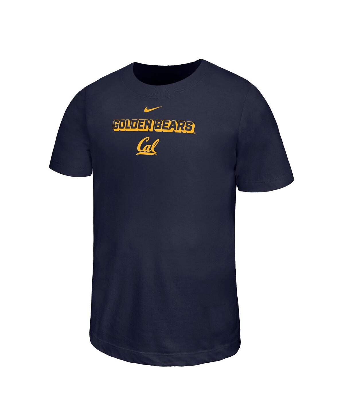 Nike Baby Boys And Girls Navy Cal Bears Legend Performance T-shirt In Black