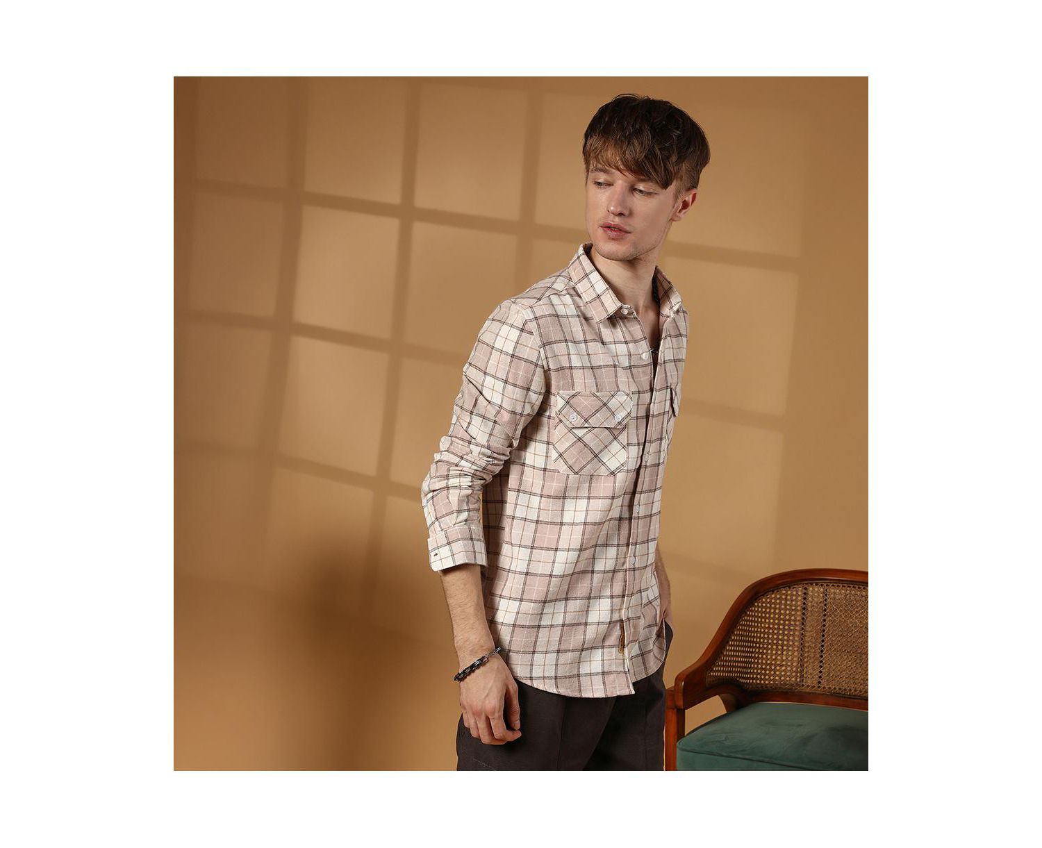 Men's Buffalo Check Utility Shirt