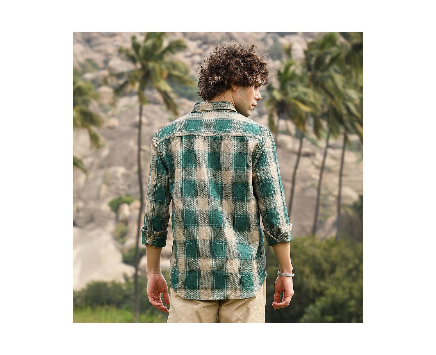 Men's Buffalo Check Utility Shirt