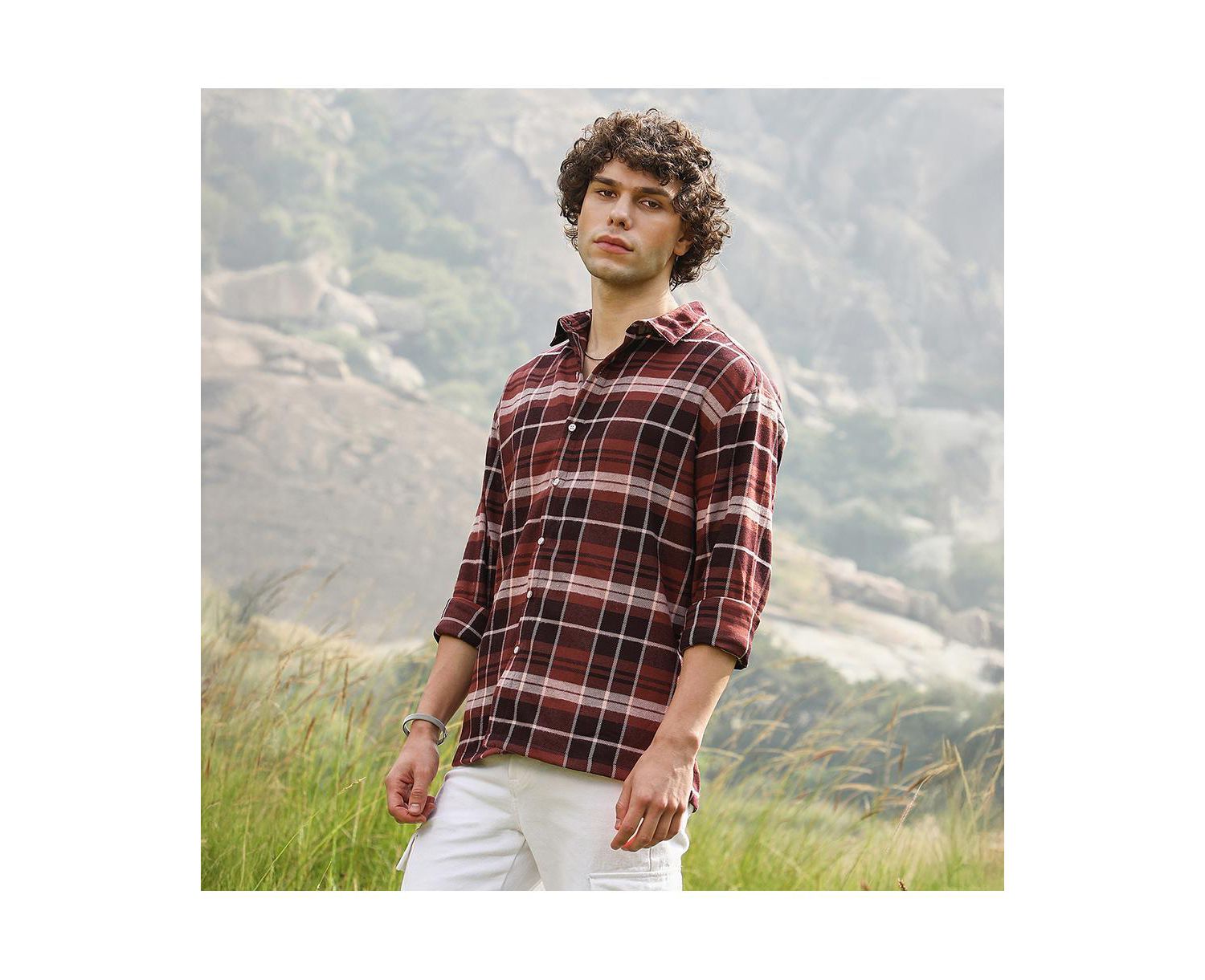 Men's Tartan Plaid Shacket