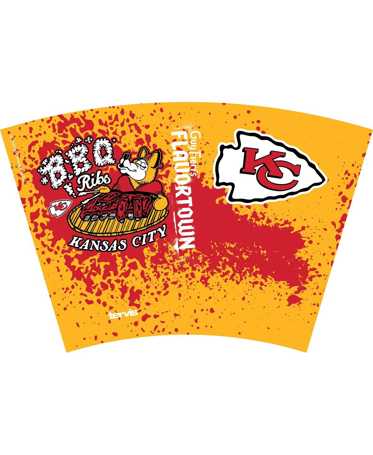 Guy Fieri's Flavortown X Tervis Kansas City Chiefs Nfl 24oz. Classic Tumbler In Transparent