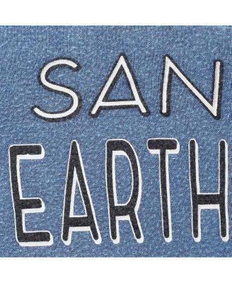 By New Era Big Girls Blue San Jose Earthquakes Cold Shoulder T-Shirt