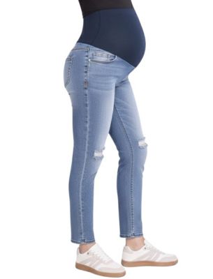 Women's Secret Fit Over the Belly Ankle Length Skinny Jeans - Motherhood Maternity