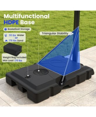 Portable Basketball Hoop Adjustable Basketball Goal System
