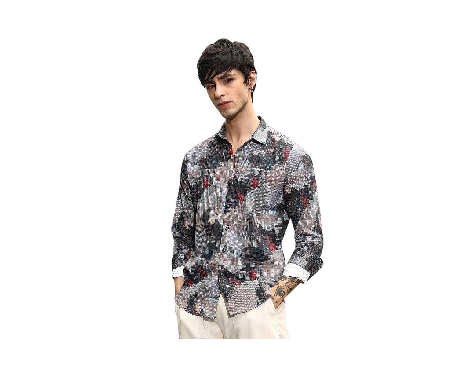 Men's Artistic-Blur Shirt