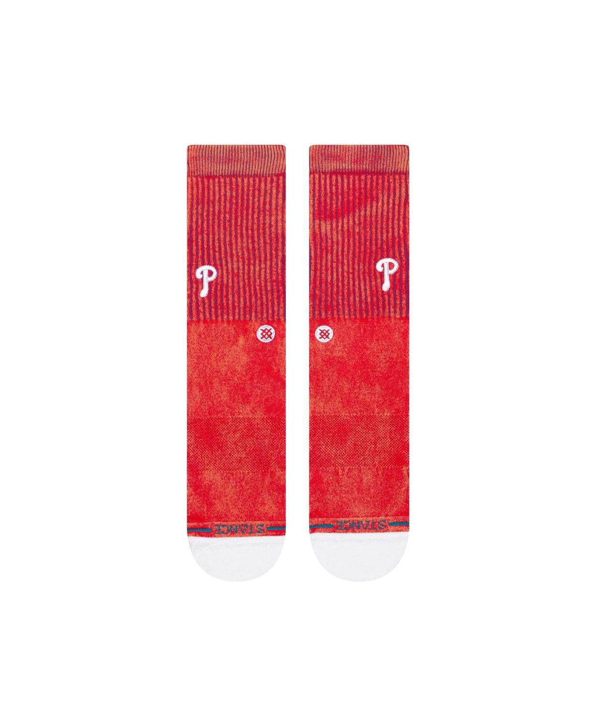 Stance Men's And Women's Red Philadelphia Phillies Bags Crew Socks In Red