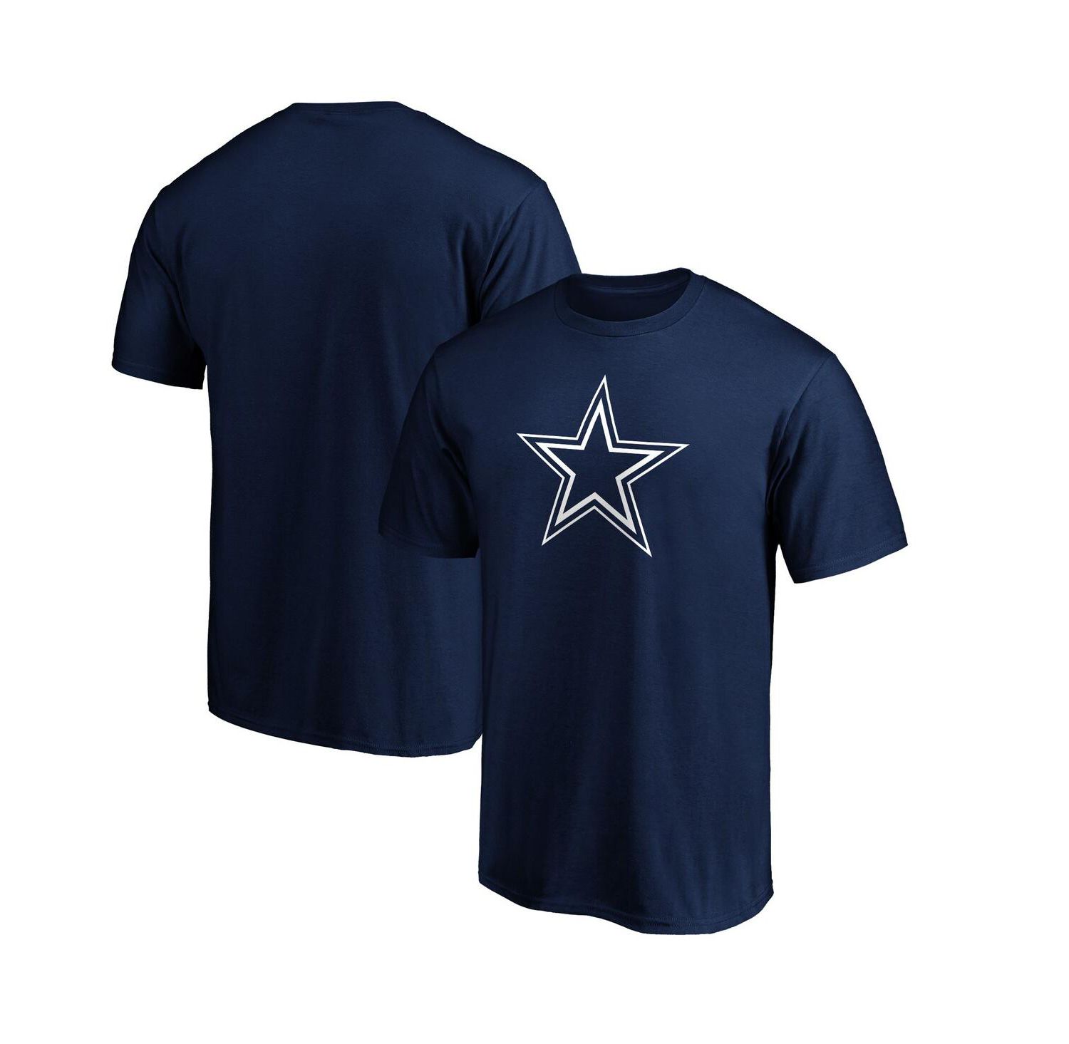 Men's Navy Dallas Cowboys Primary Logo T-Shirt