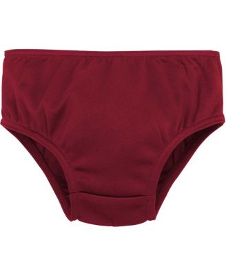 Baby Boys and Girls Burgundy Washington Commanders Cheer Captain Jumper Dress