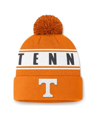 Top of the World - Men's Tennessee Orange Tennessee Volunteers Slash Cuffed with Pom Knit Hat
