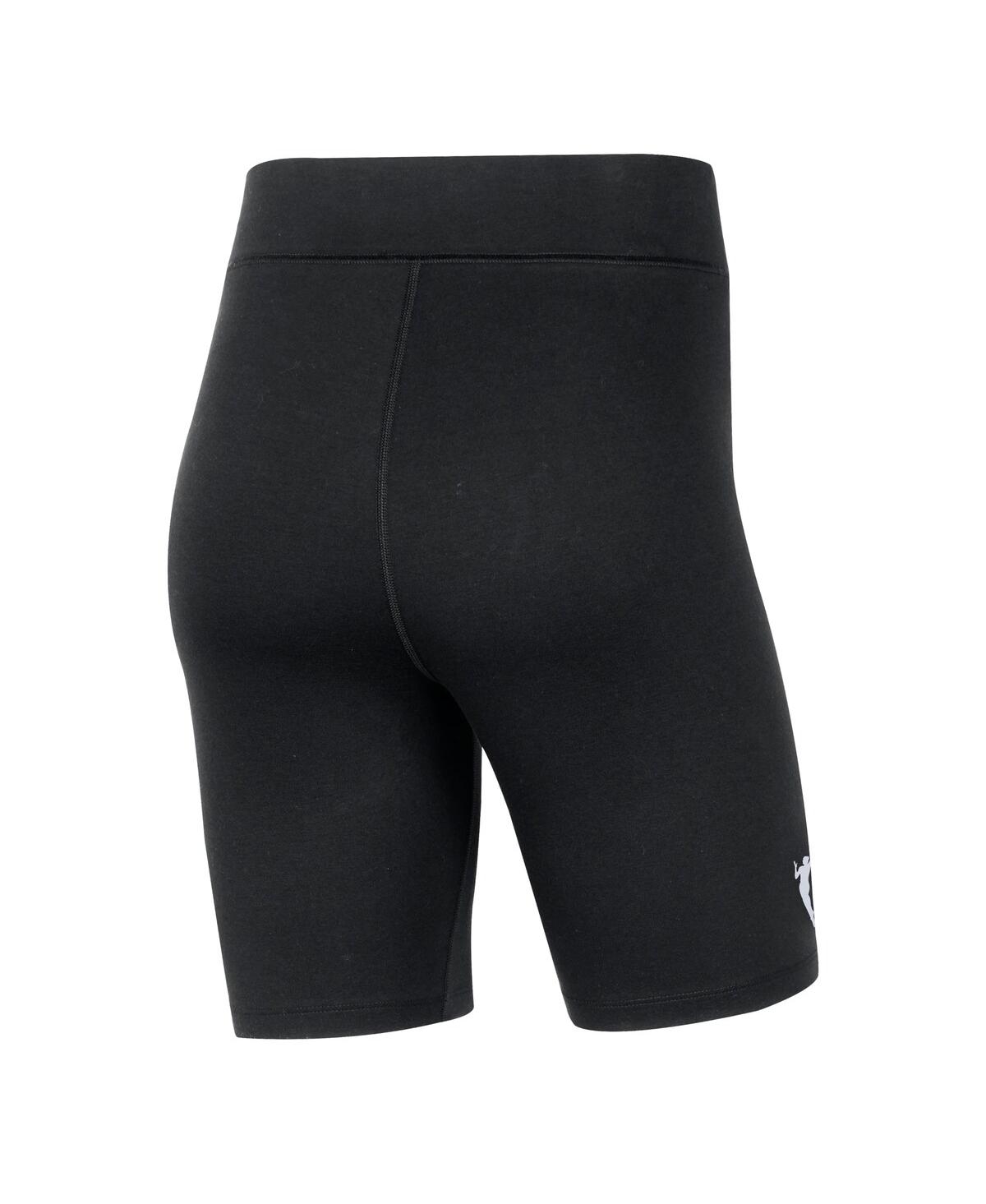 Nike Women's Black Wnba Team 13 Tri-blend 8" Biker Shorts In Black