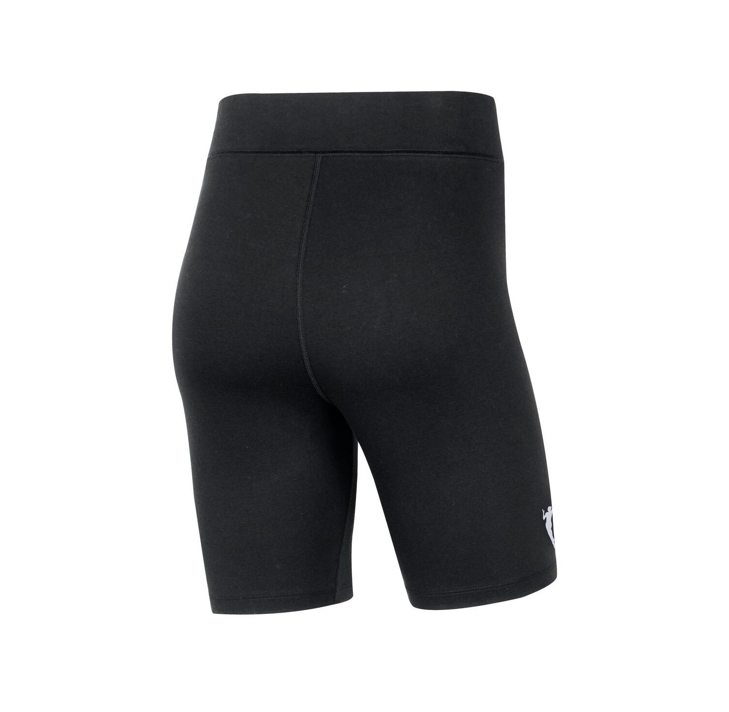 Women's Black WNBA Team 13 Tri-Blend 8" Biker Shorts