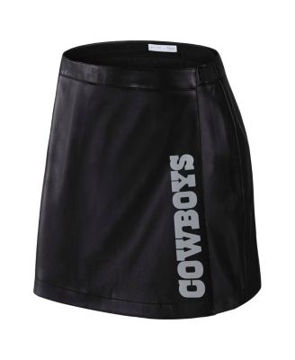 x Gracie Women's Hunt Black Dallas Cowboys Wrap Skirt