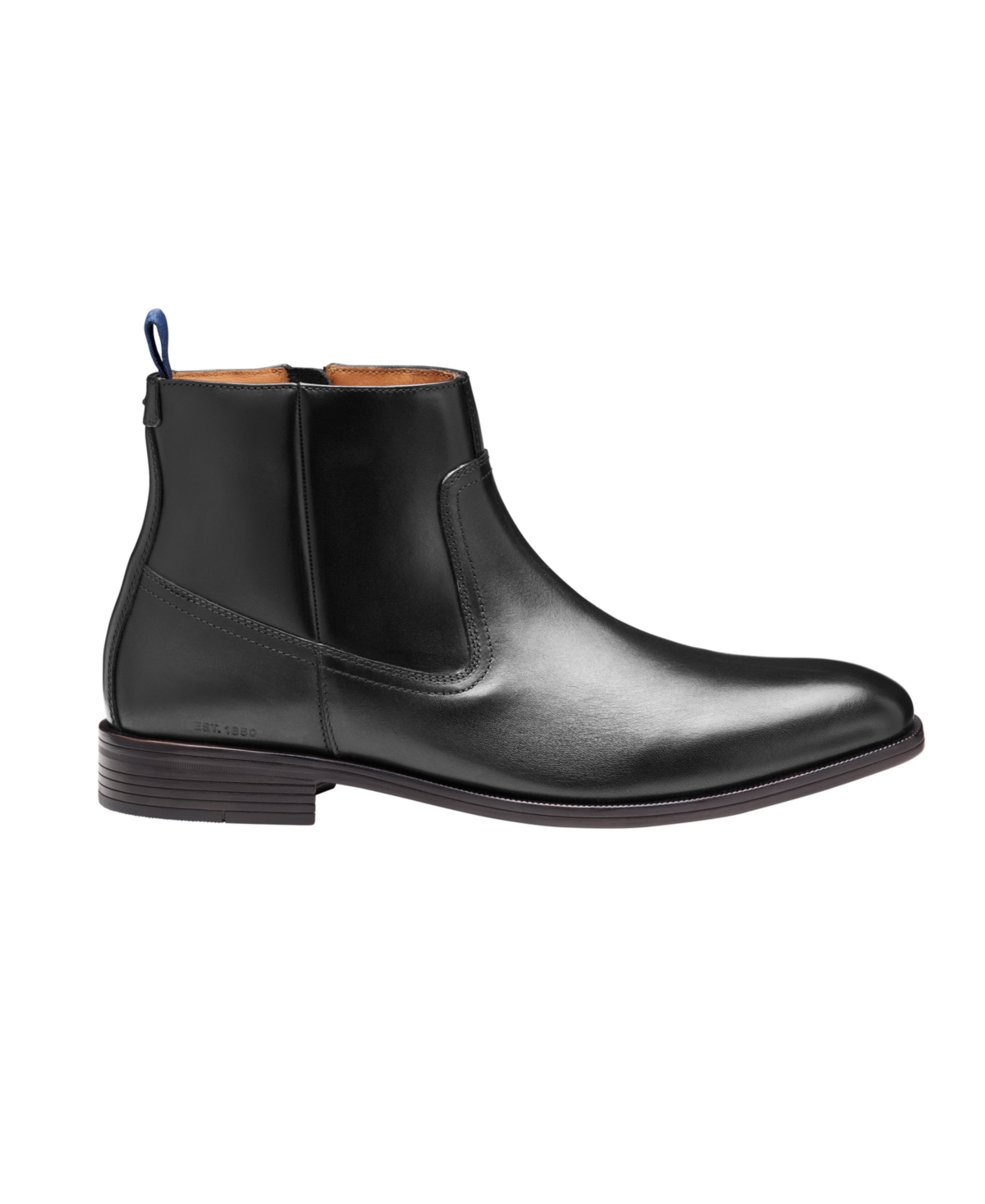 Johnston & Murphy Men's Reeve Zip Boots In Black