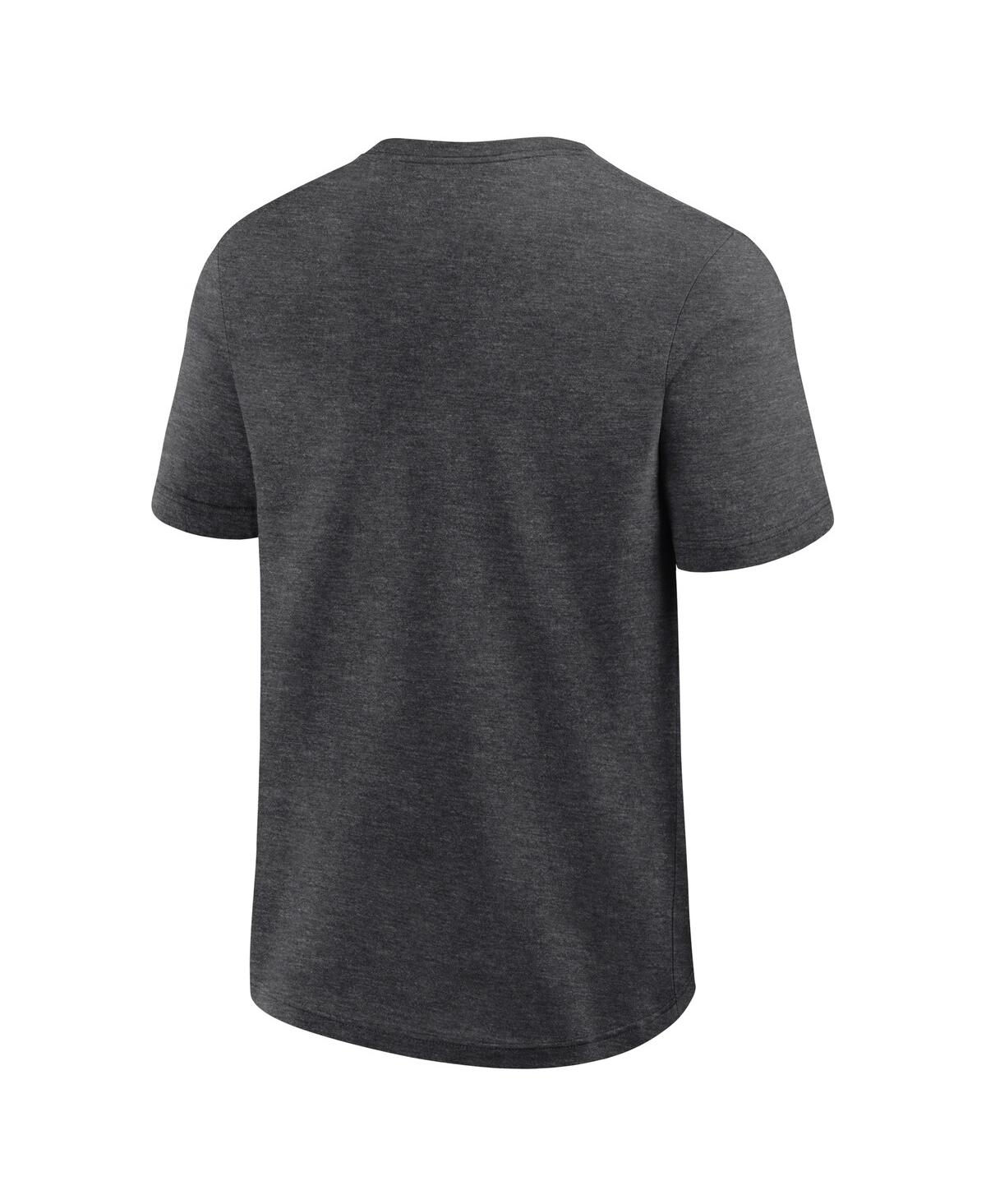 Logo Athletic Men's Heather Charcoal Cleveland Browns Success T-shirt In Gray