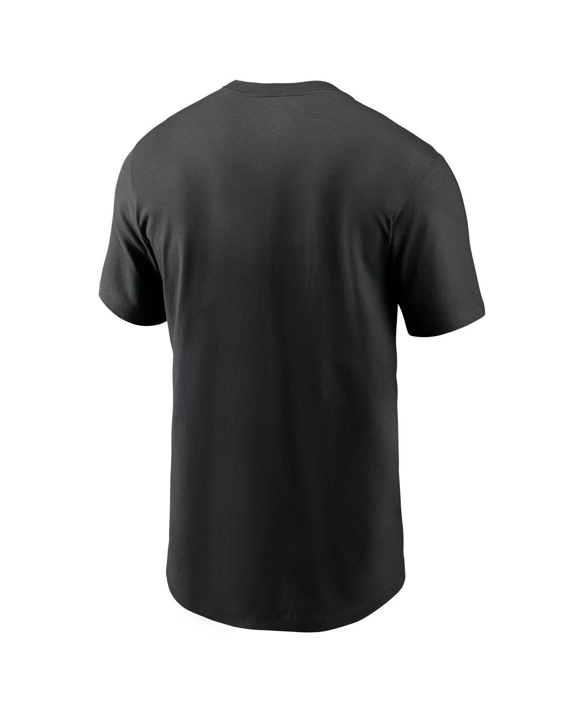 Nike Men's Black Baltimore Ravens Primetime Helmet Essential T-Shirt