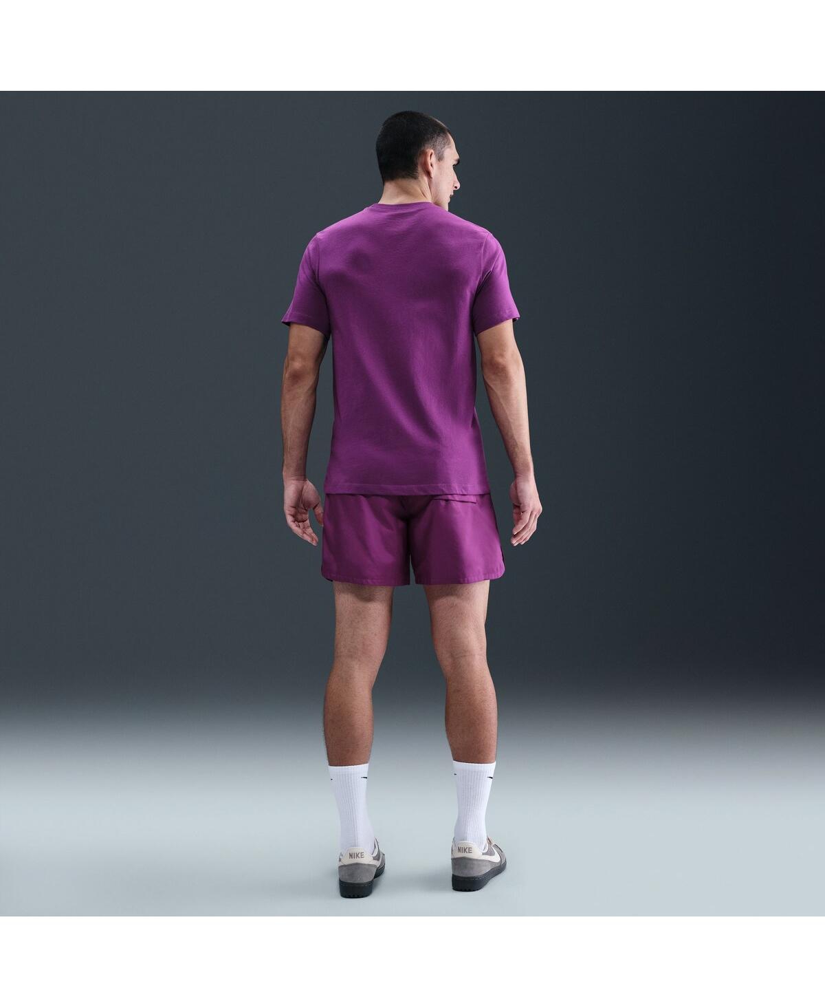 Nike Purple Barcelona 2025/26 Wordmark T-shirt In Purple