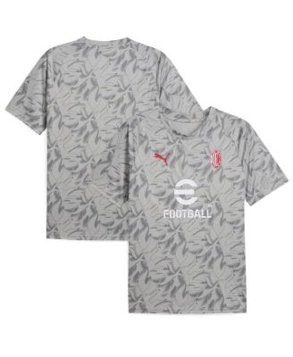 Puma - Men's Gray AC Milan 2025/26 Pre-Match Training Jersey