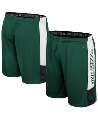 Colosseum Men's Green Michigan State Spartans Quantum Shorts - Macy's