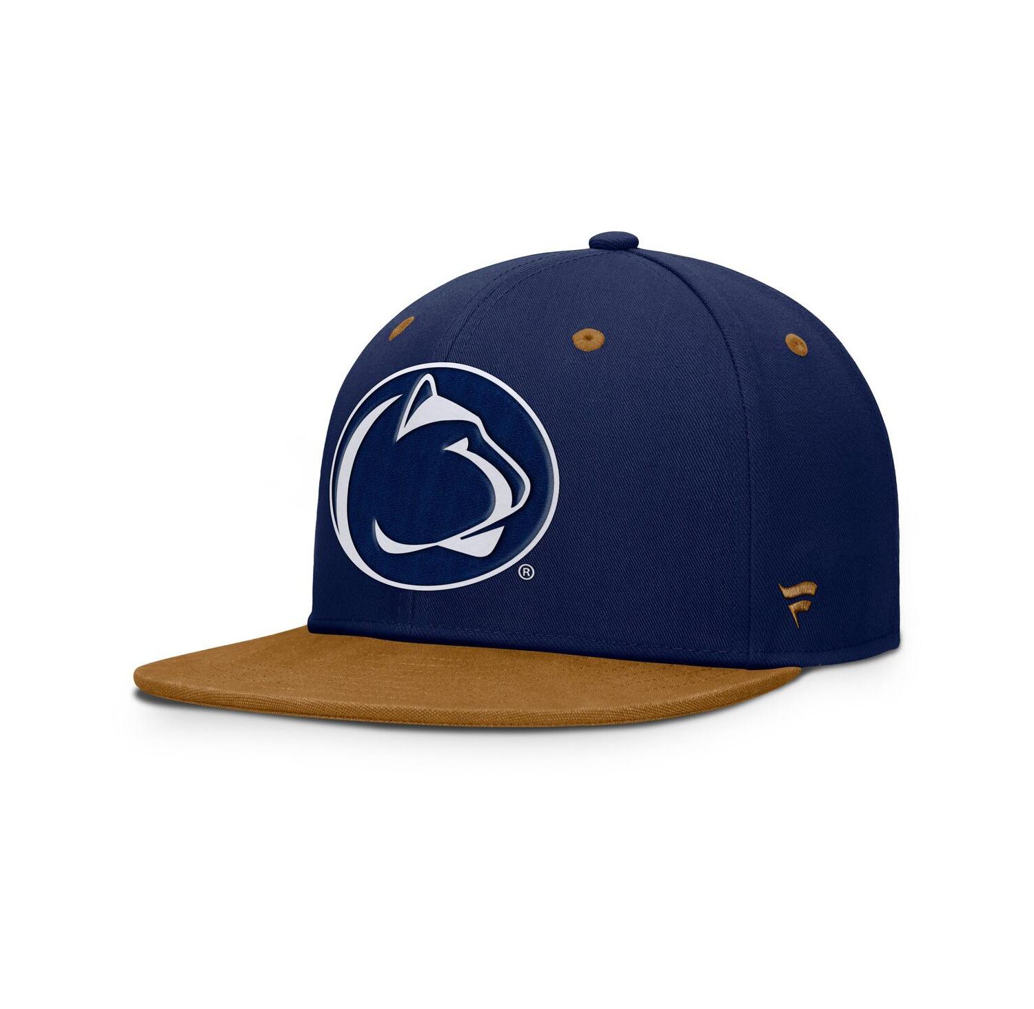 Men's Navy/Brown Penn State Nittany Lions NoBo Fitted Hat