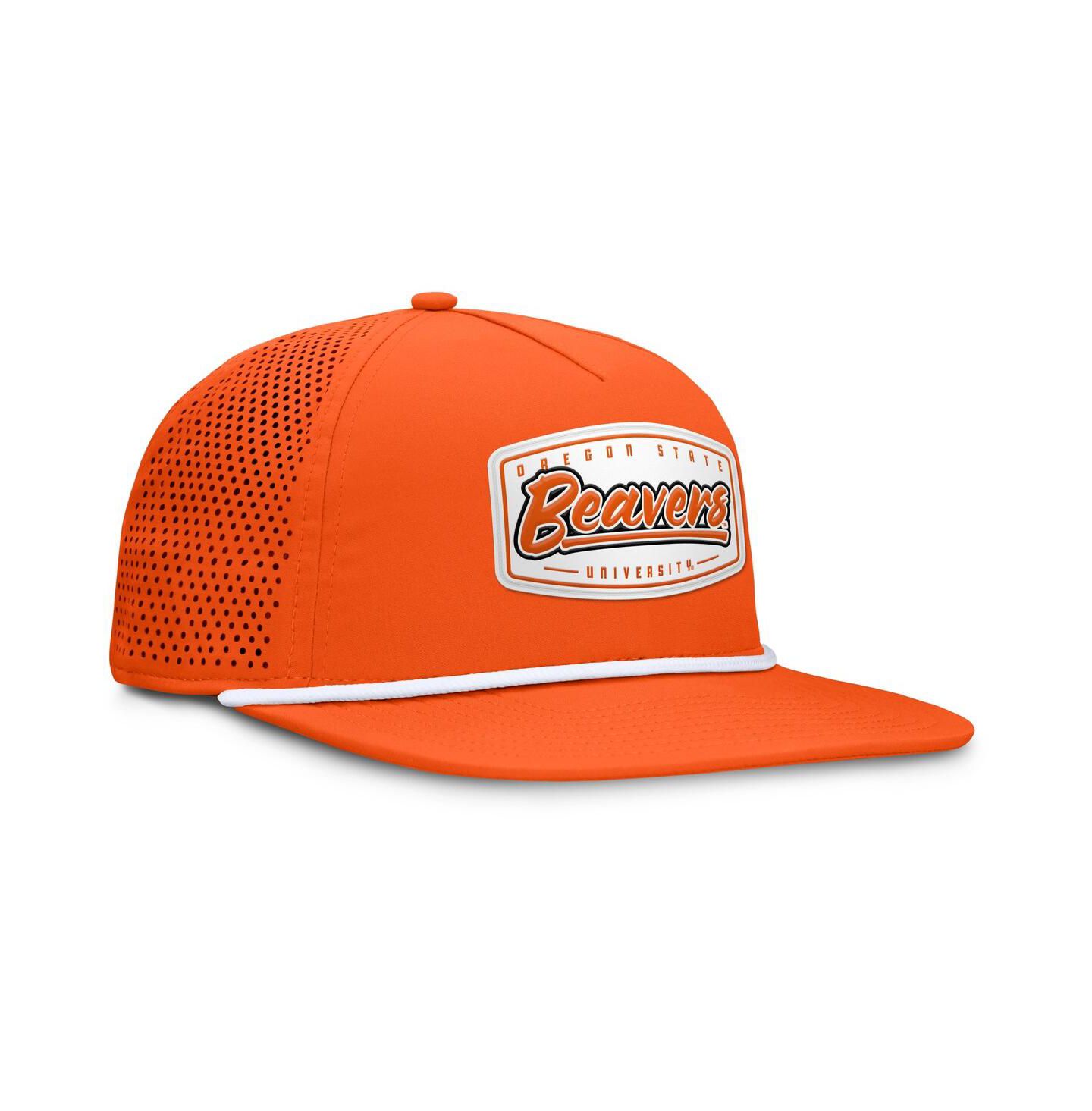 Мужская кепка Fanatics Orange Oregon State Beavers Expedition Rope Adjustable Hat — фото 3