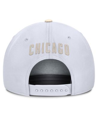 Men's White/Cream Chicago Cubs Pro Performance Snapback Hat
