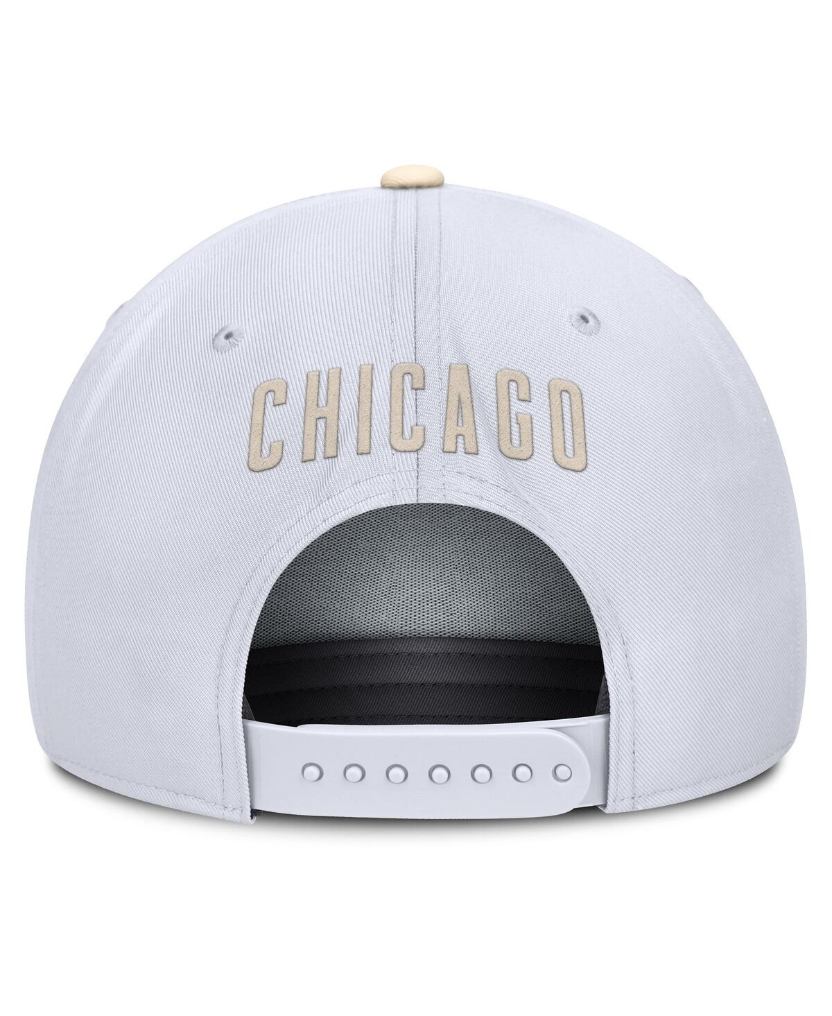 Nike Men's White/cream Chicago Cubs Pro Performance Snapback Hat In Multi
