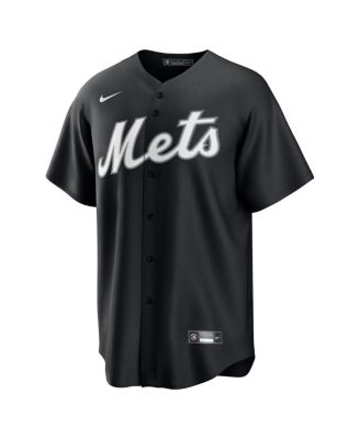 Men's Pete Alonso Black New York Mets Lights Out Replica Player Jersey