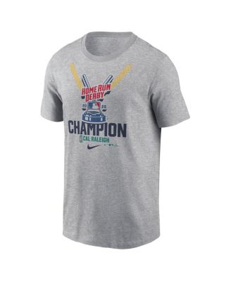 Men's Cal Raleigh Heather Gray Seattle Mariners 2025 Home Run Derby T-Shirt