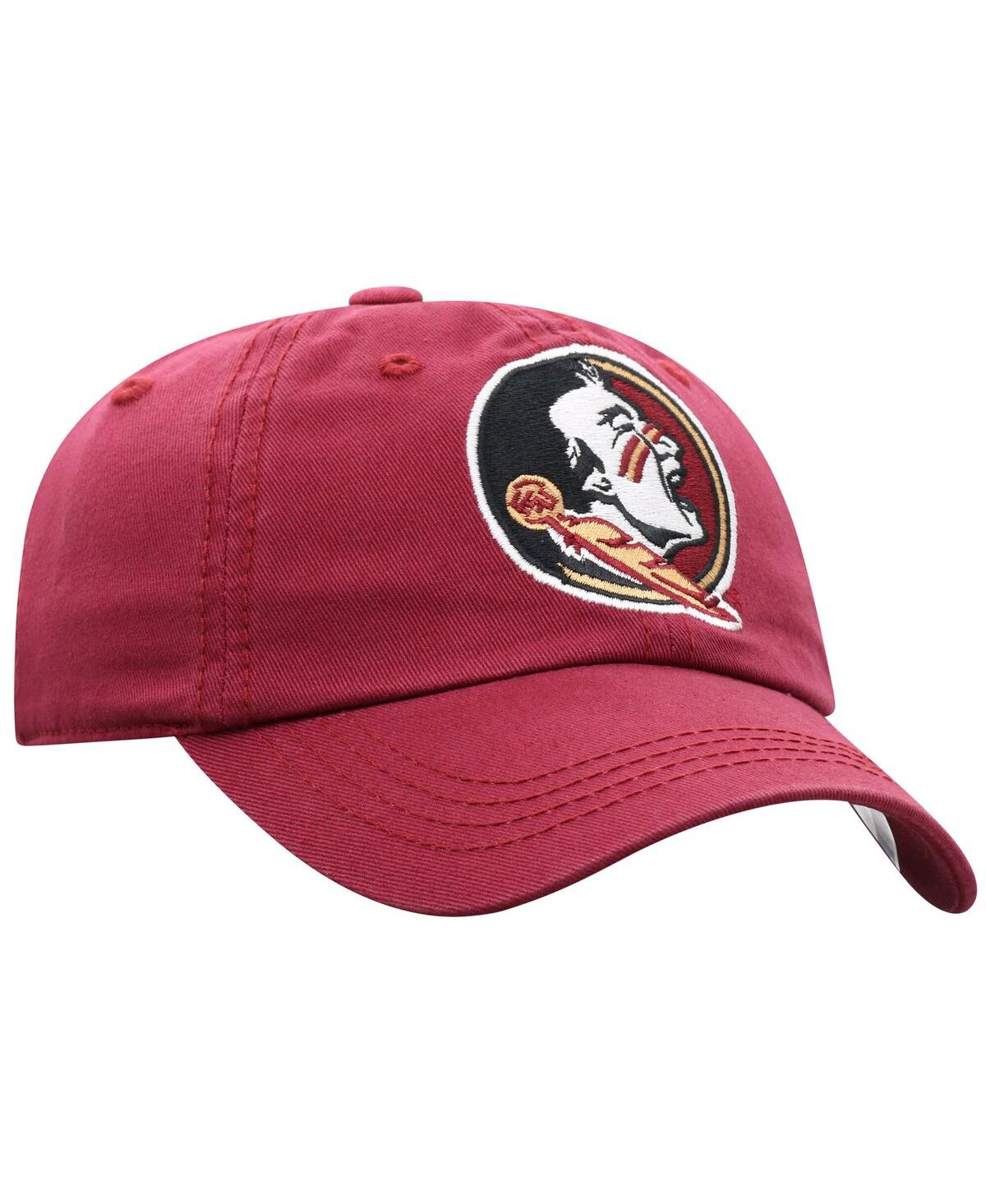Top Of The World Men's Garnet Florida State Seminoles Champ Washed Adjustable Hat In Burgundy