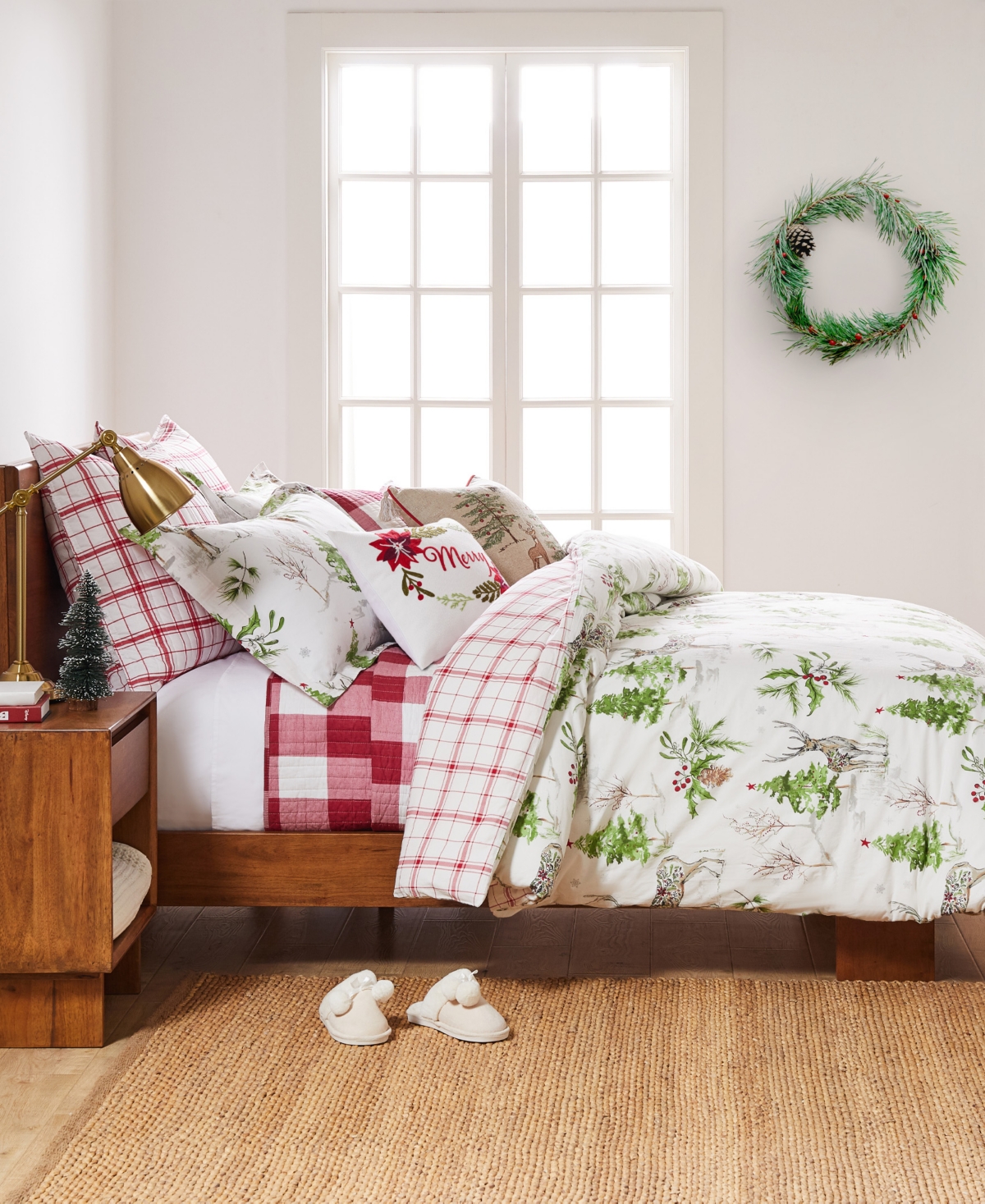 Levtex Home Sleigh Bells Reversible 3-pc. Comforter Set, King In Multi