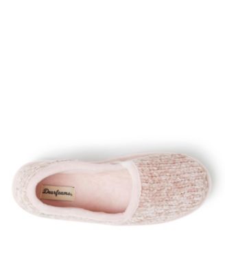 Women's Chenille A-Line Closed Back House Slipper