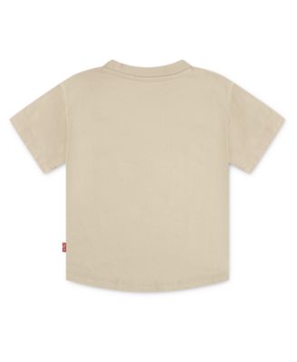 Big Boys Curved Hem Patch Pocket T-Shirt