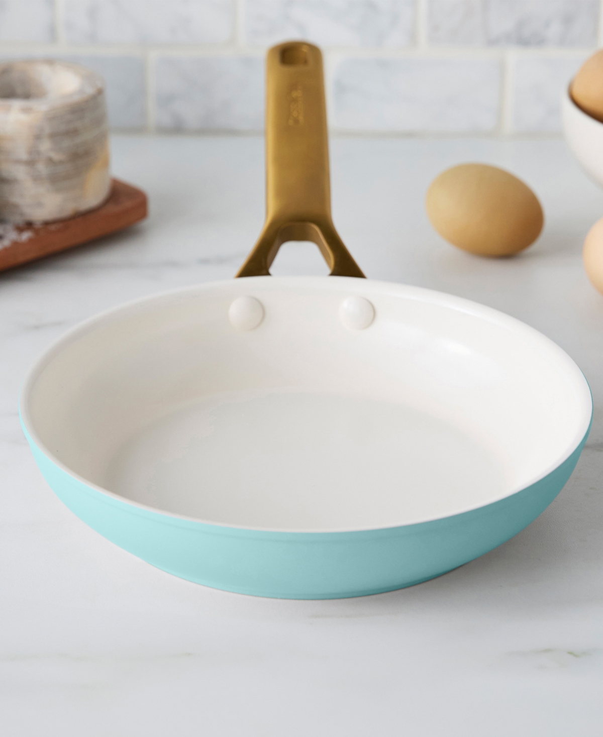 Greenpan Reserve 8" Ceramic Nonstick Frypan In White