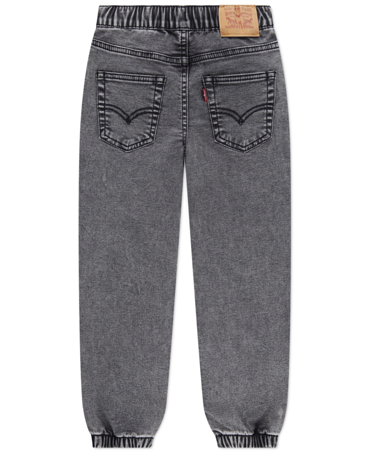 Levi's Toddler Boys Relaxed Fit Denim Joggers In Black