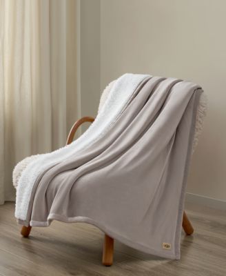 UGG® - Bliss Faux-Fur Throw, 50" x 70"