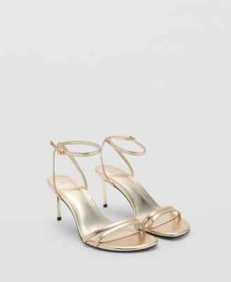MANGO - Women's Stiletto Heel Strappy Sandal