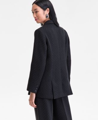 Women's Rhinestone Studded Blazer, Macy's Exclusive